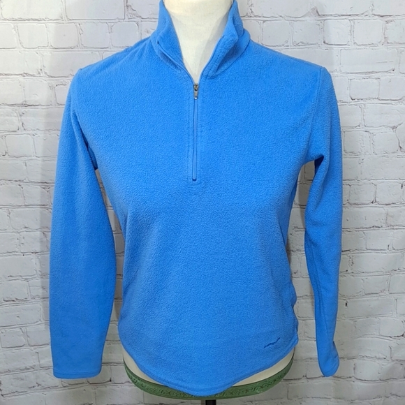Patagonia Tops - Patagonia Blue Capilene 1/4 Zip Fleece Pullover
